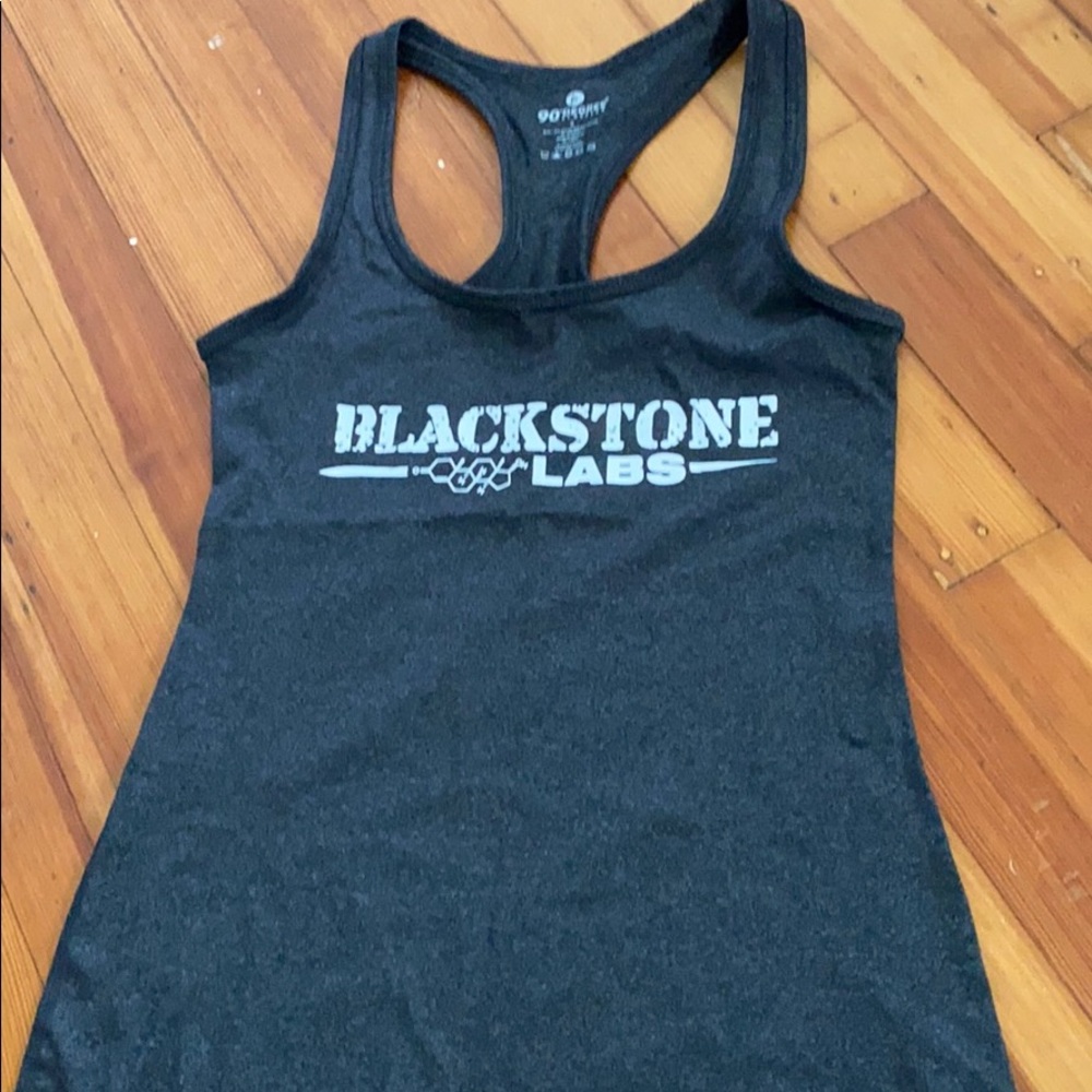 Black stone labs workout tank top